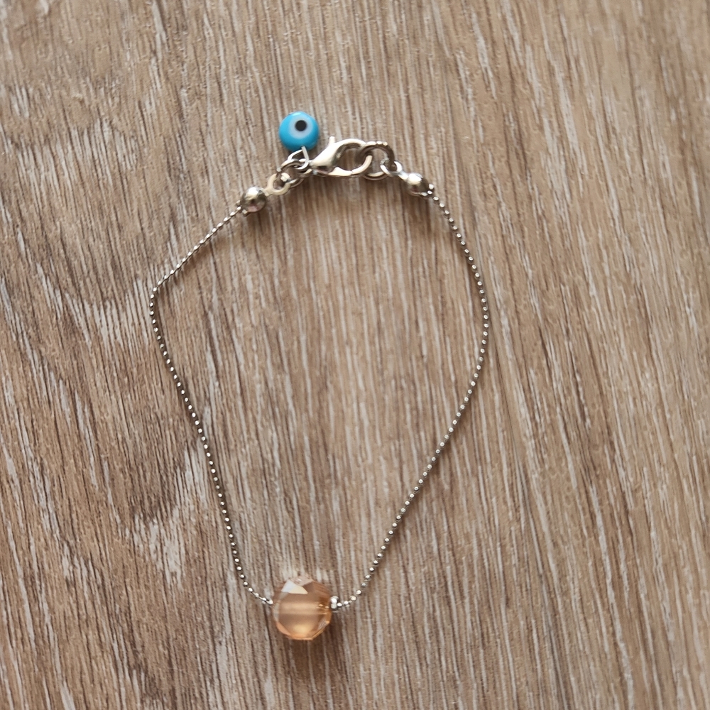 Evil eye bracelet